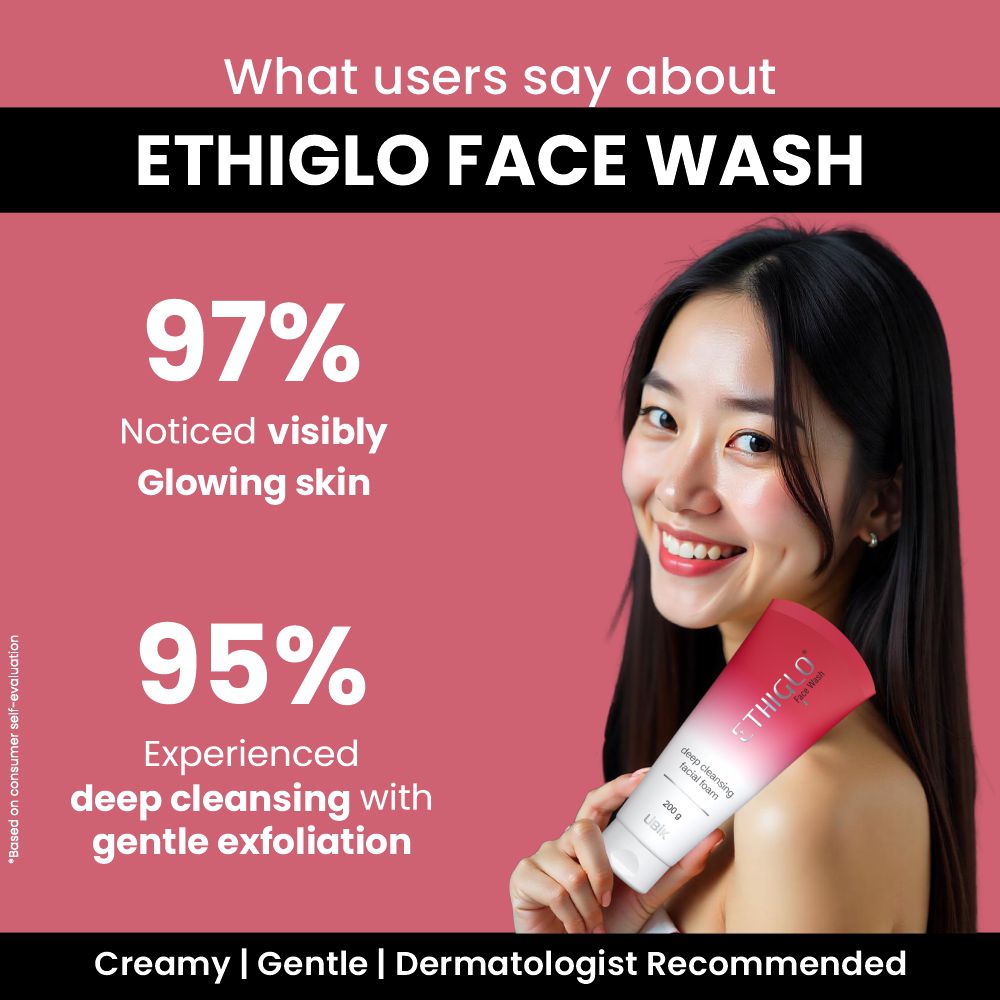 Ethiglo Skin Lightening Face Wash (200 gm)