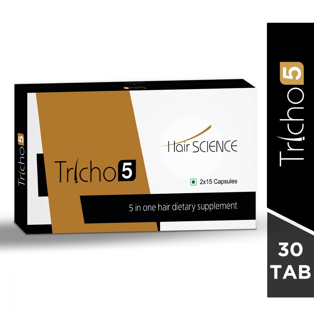 Tricho 5 Hair Regrowth Tablet-30 Table