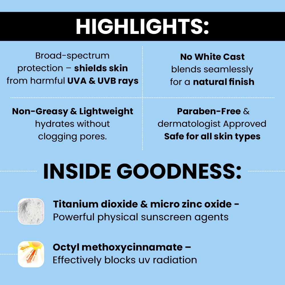 Ethisun Sunscreen Cream SPF50+ (100gm)