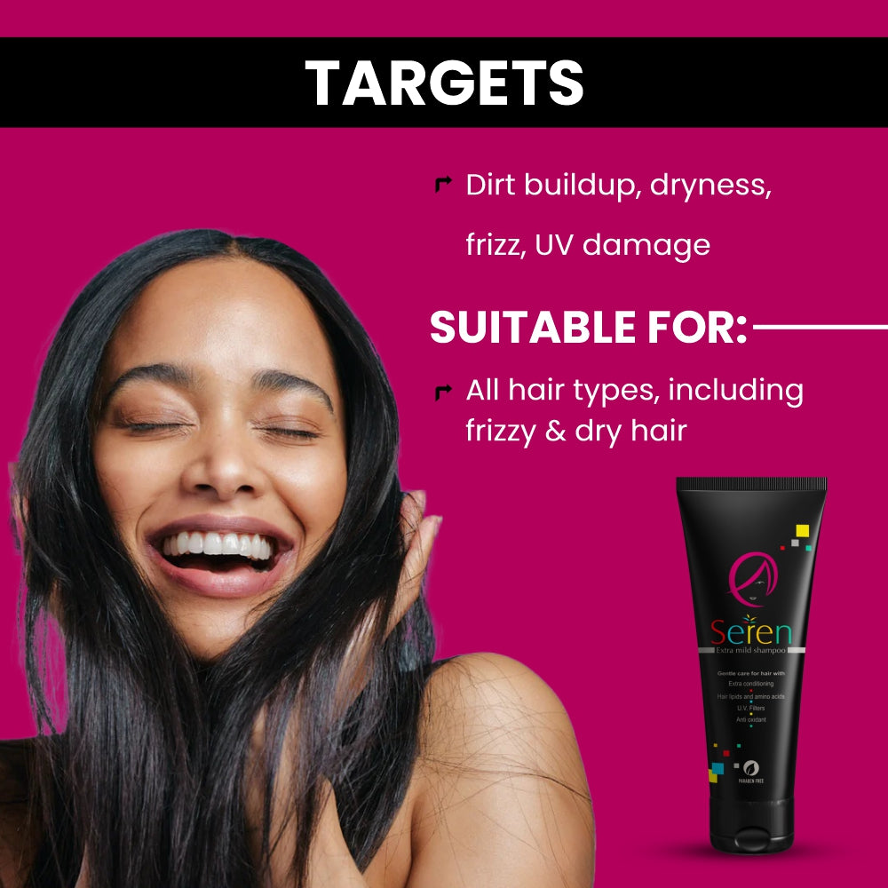 Seren Mild Shampoo For Dry Hair-100 Ml